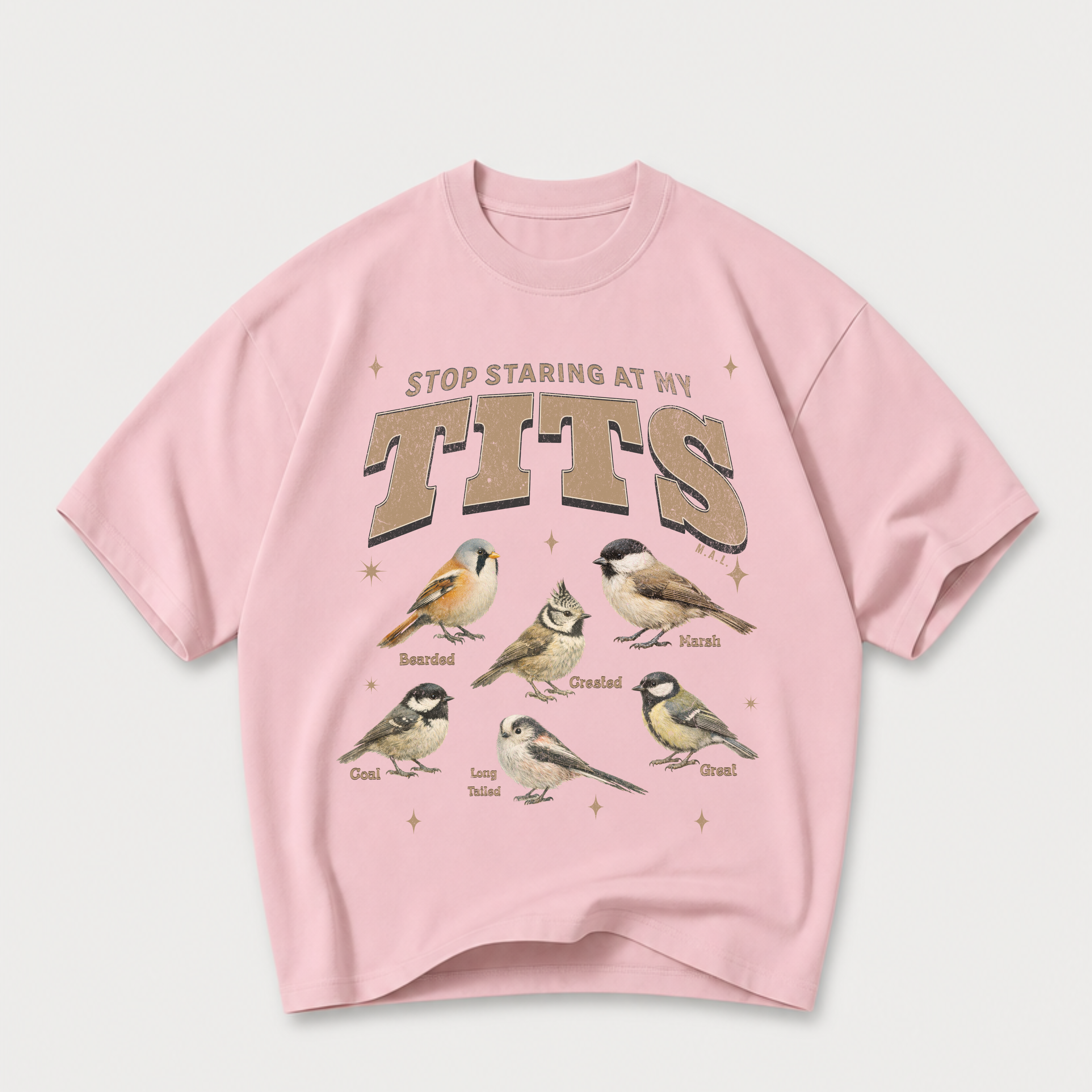 Stop Staring At My Tits Oversized T-Shirt