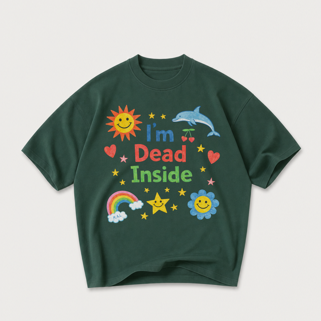 I'm Dead Inside Oversized T-Shirt