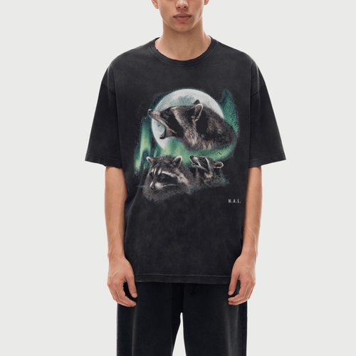 After Dark Watch Raccoon T-Shirt