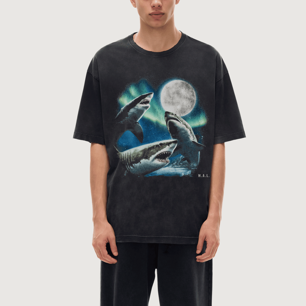 Circling Below Shark T-Shirt