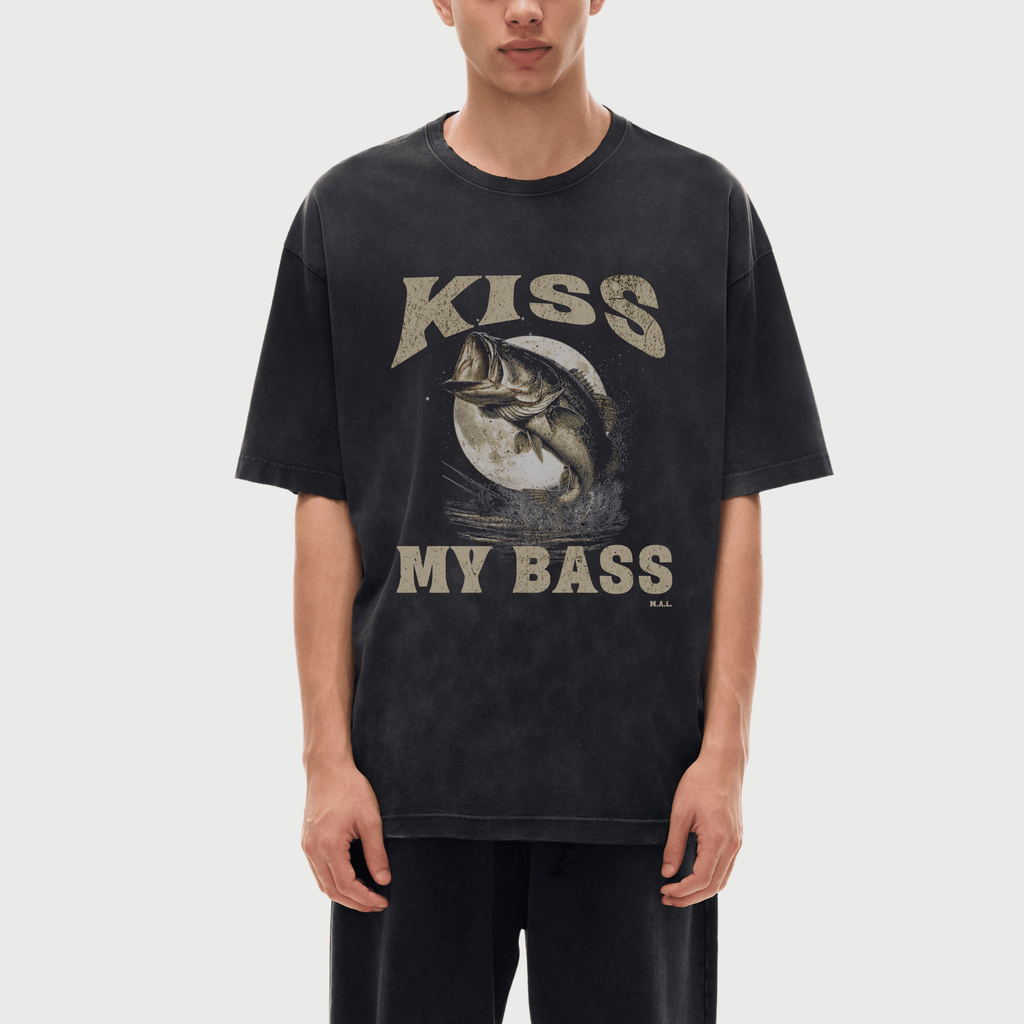 Kiss My Bass Vintage Washed T-Shirt
