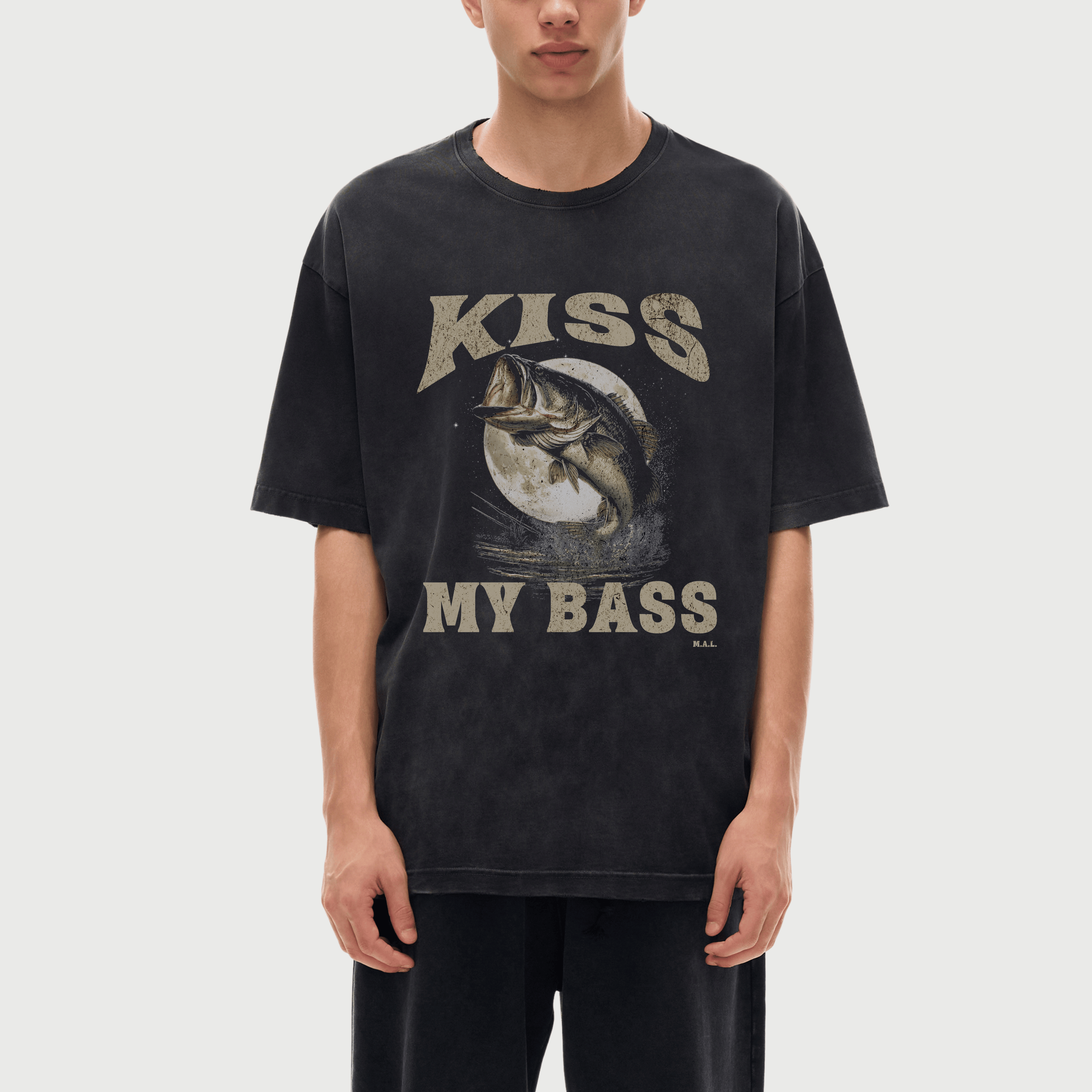 Kiss My Bass Vintage Washed T-Shirt