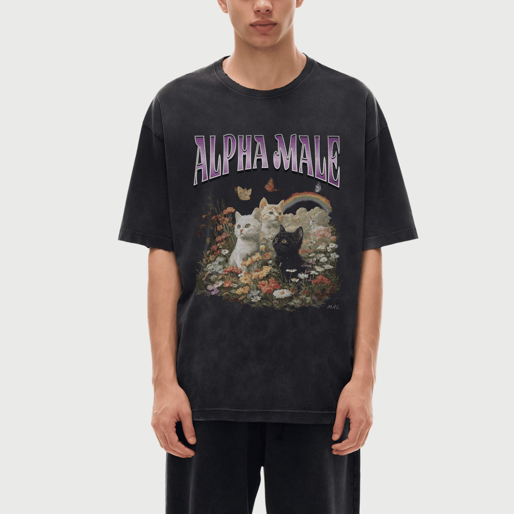 Alpha Male Vintage Washed T-Shirt