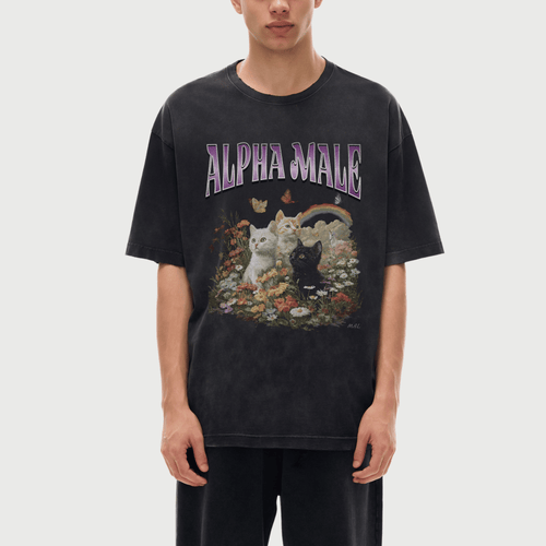 Alpha Male Vintage Washed T-Shirt