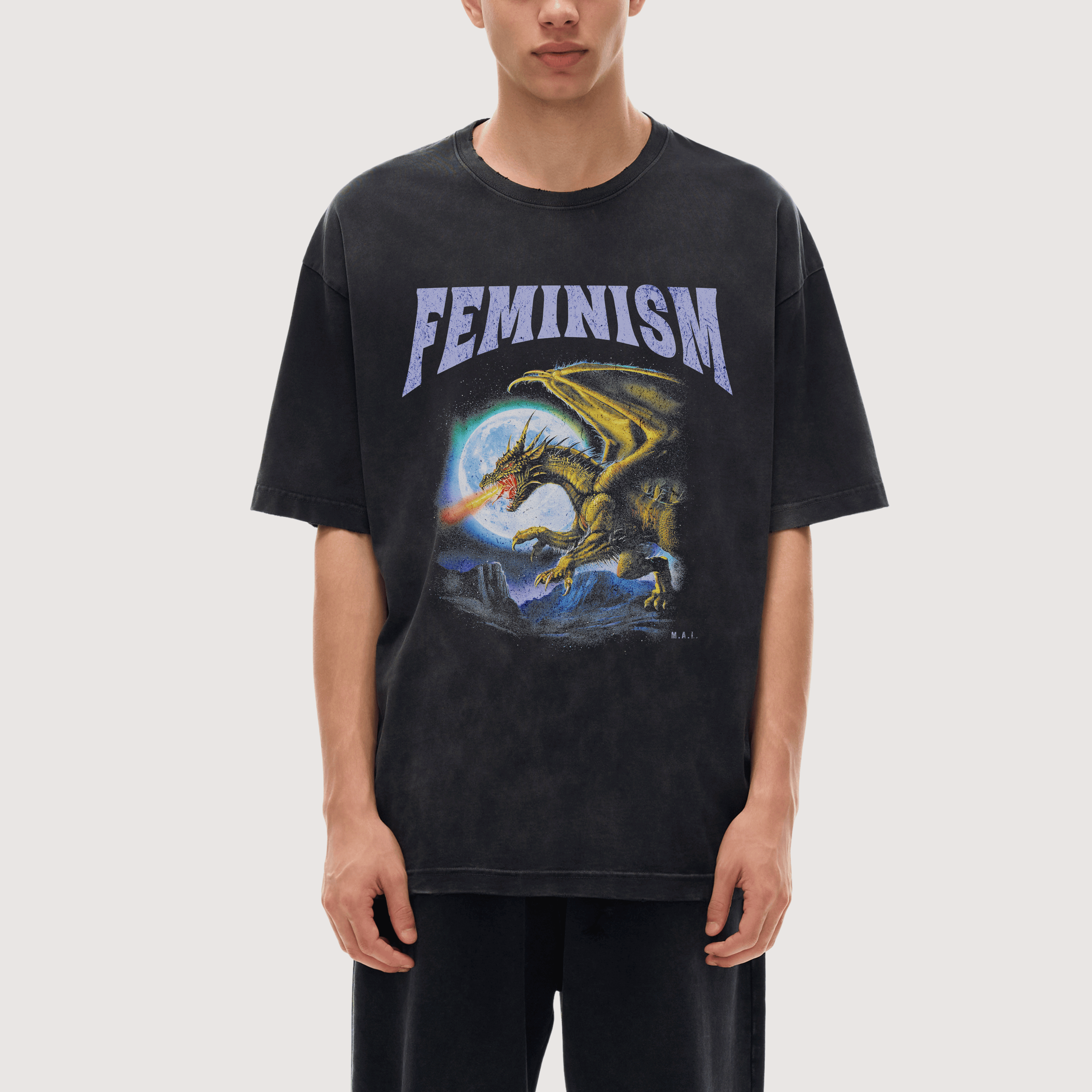 Feminism Vintage Washed T-Shirt