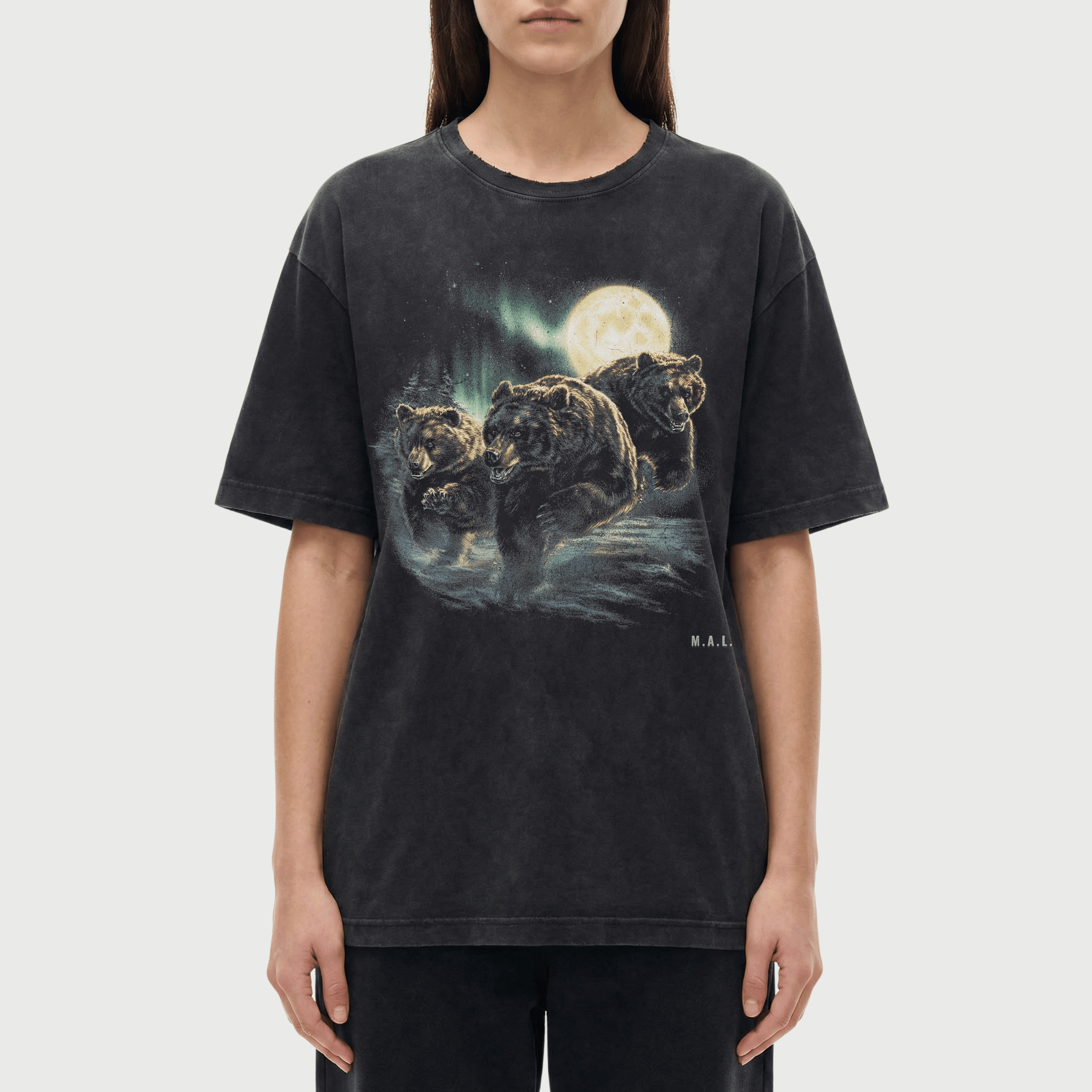 Momentum in the Dark Bear T-Shirt