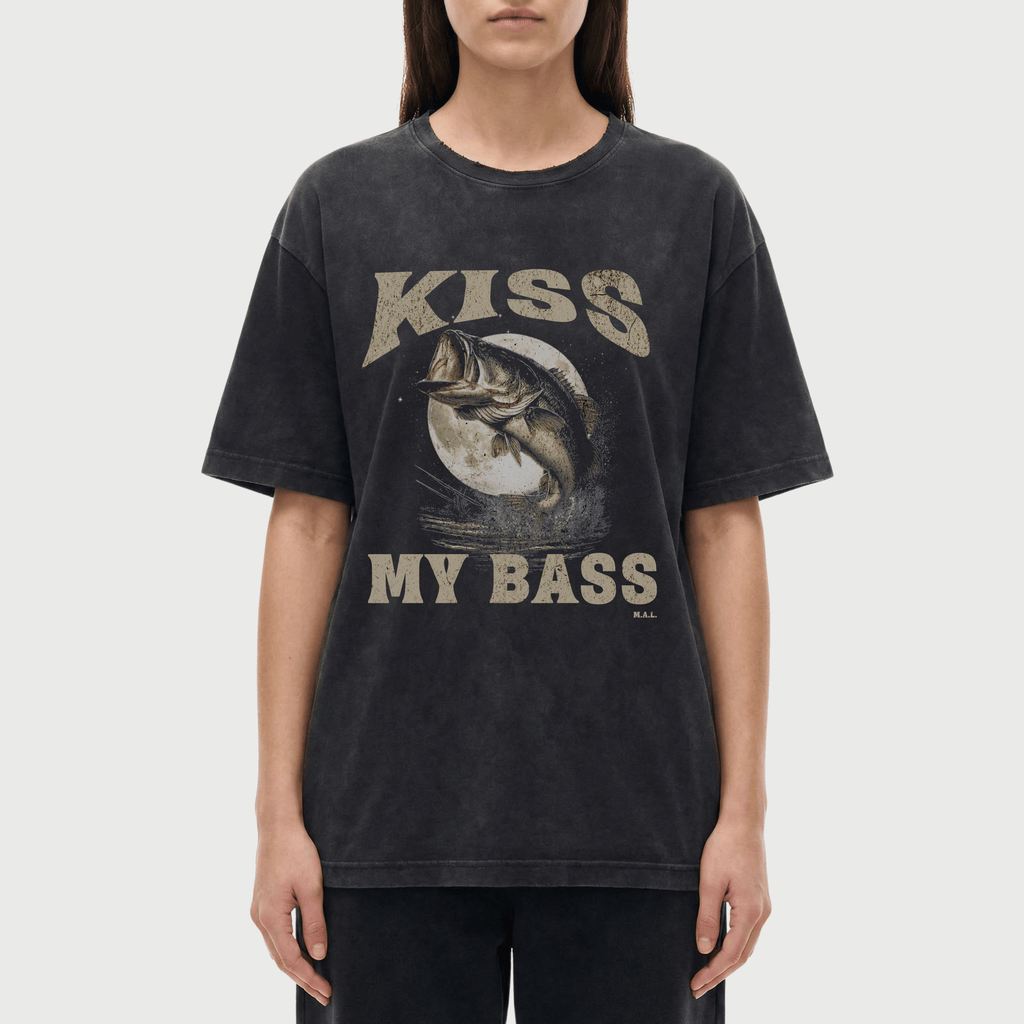 Kiss My Bass Vintage Washed T-Shirt