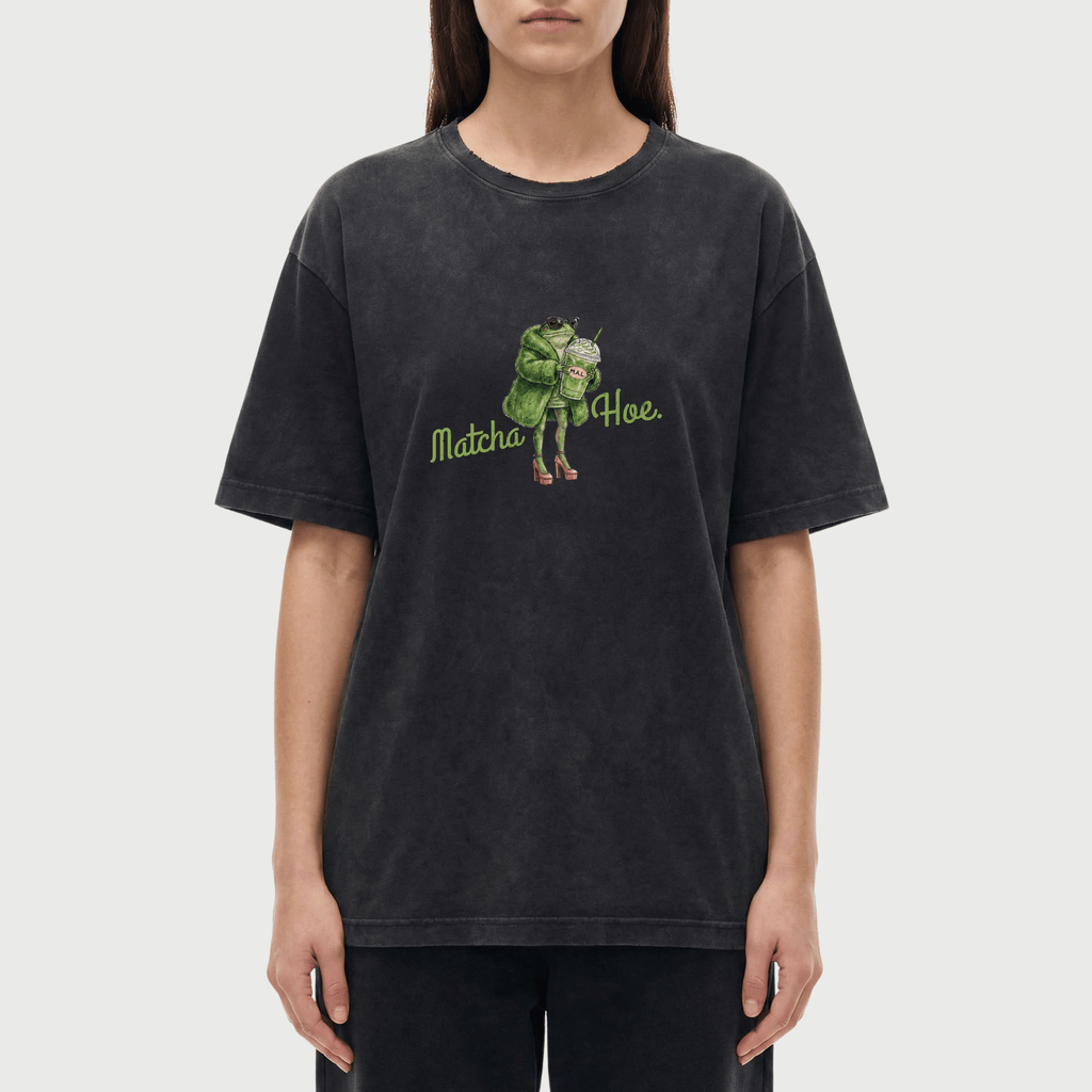 Matcha Hoe Vintage Washed T-Shirt