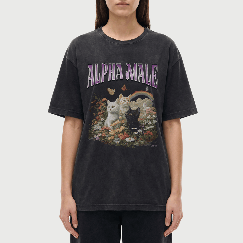 Alpha Male Vintage Washed T-Shirt