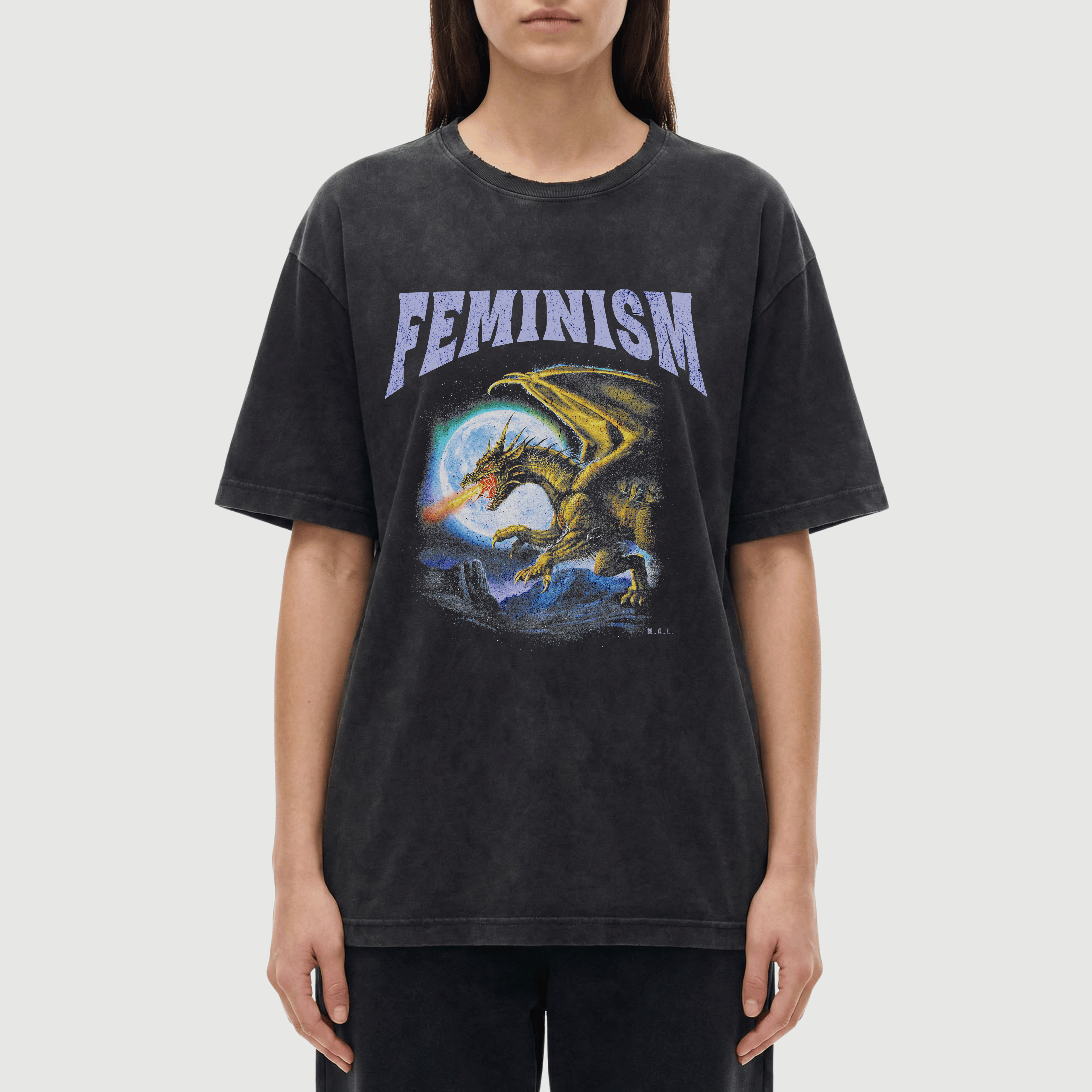 Feminism Vintage Washed T-Shirt
