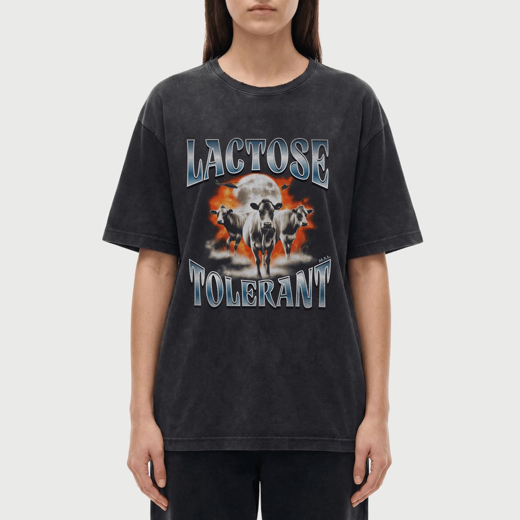 Lactose Tolerant Vintage Washed T-Shirt