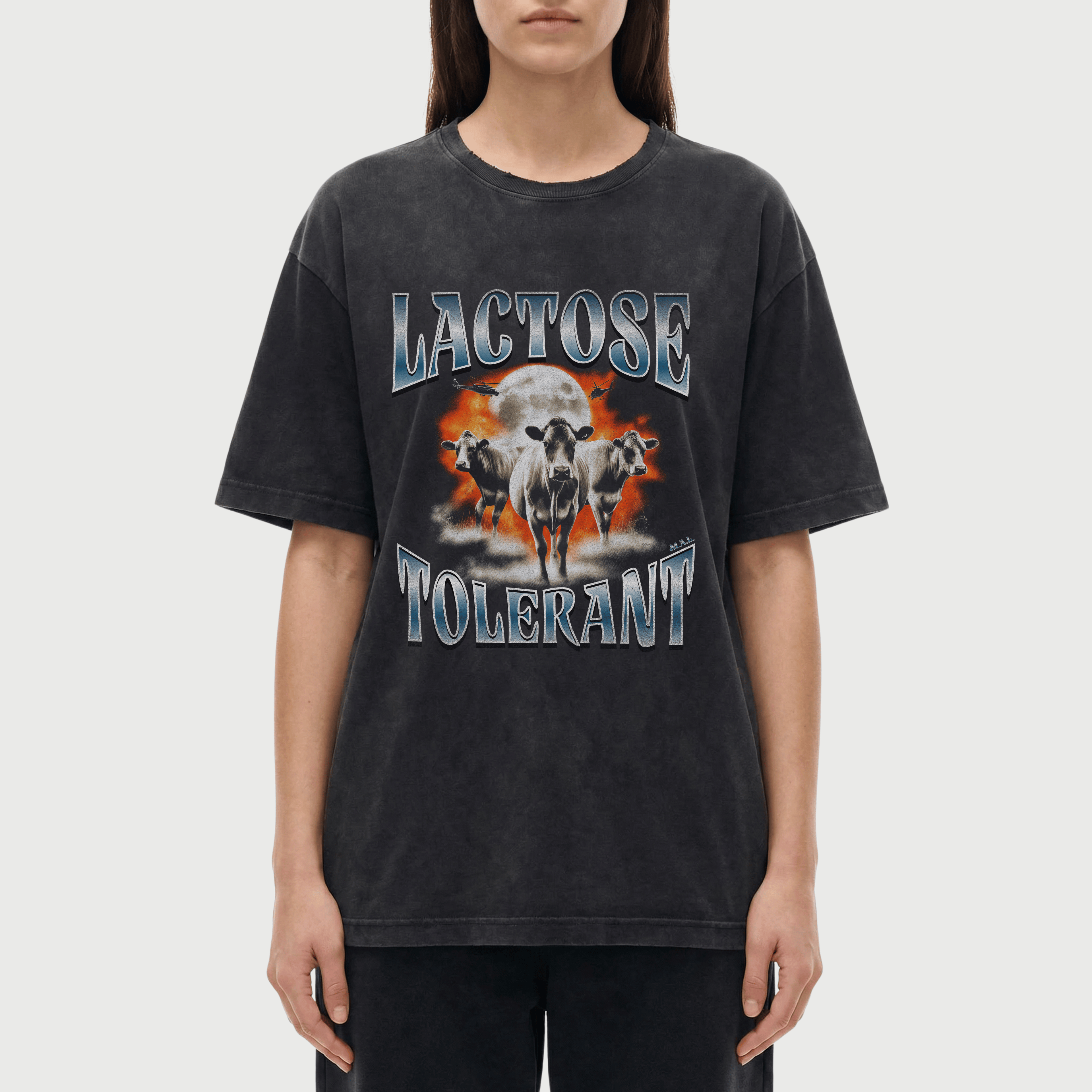 Lactose Tolerant Vintage Washed T-Shirt
