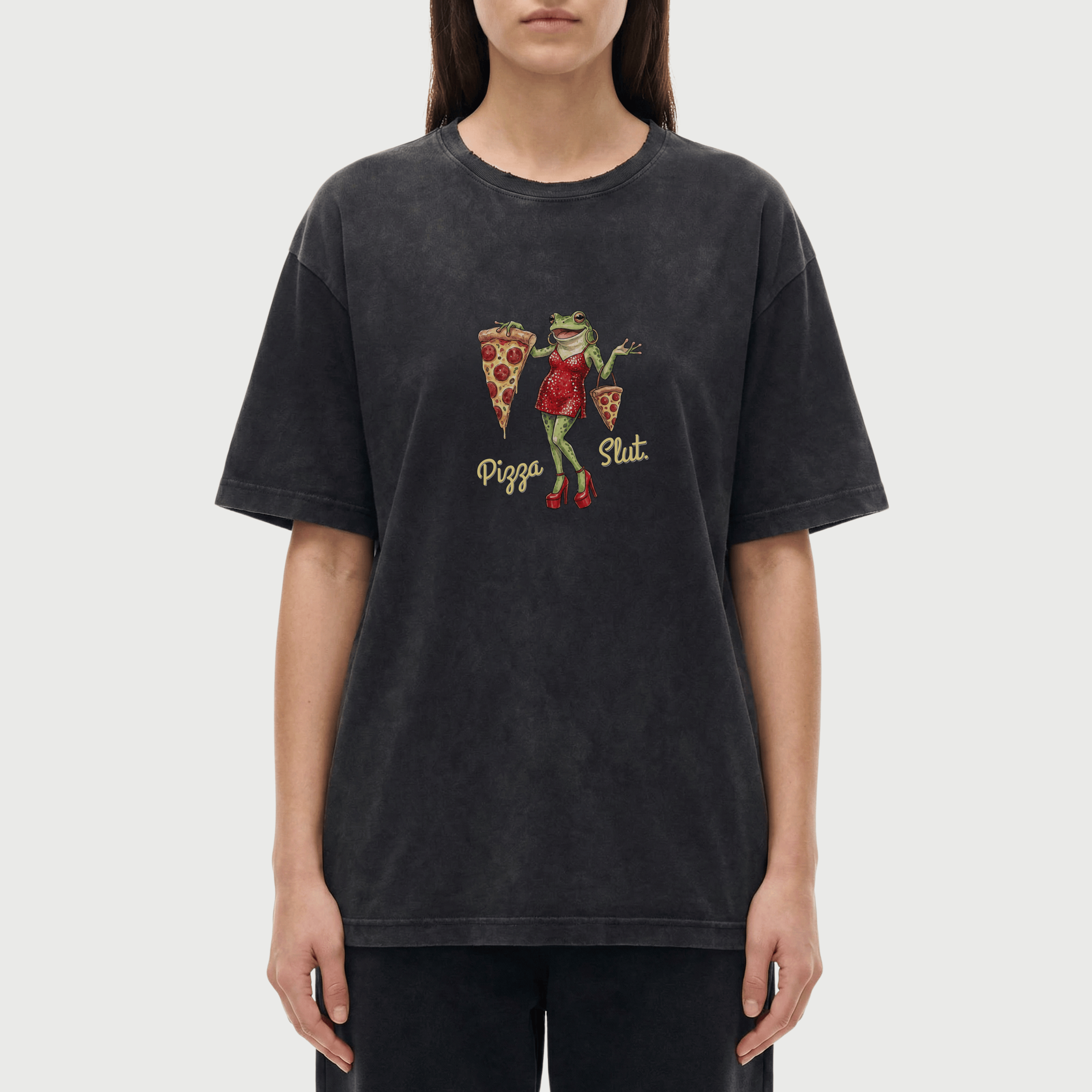 Pizza Slut Vintage Washed T-Shirt