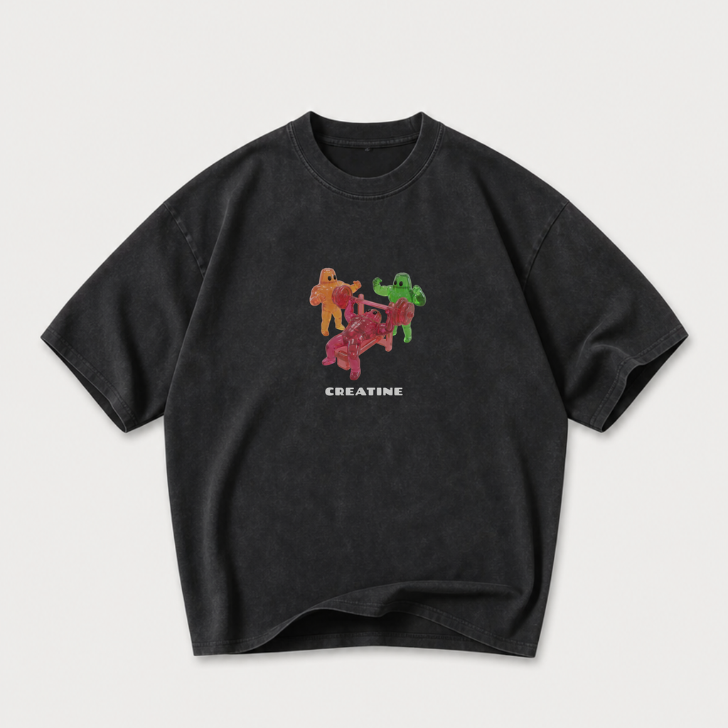 Creatine Gummies Vintage Washed T-Shirt