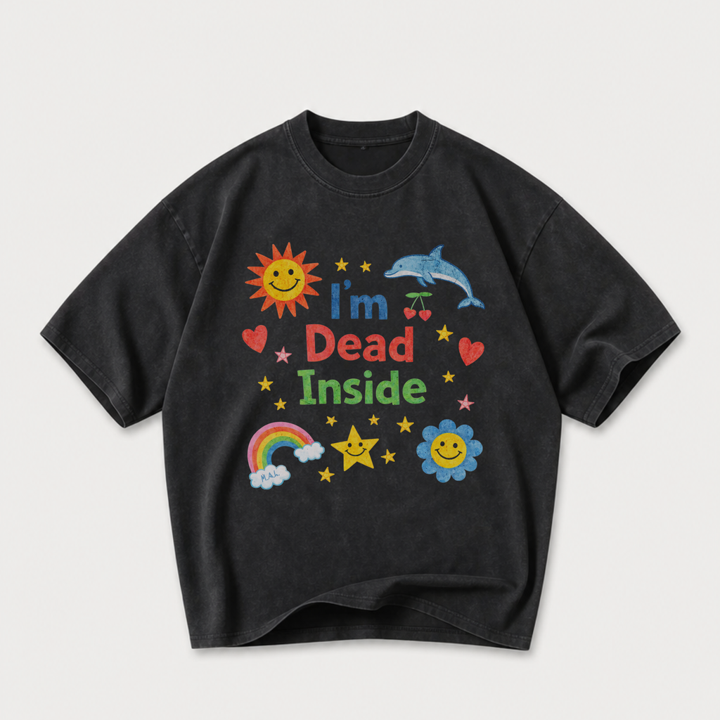 I'm Dead Inside Vintage Washed T-Shirt