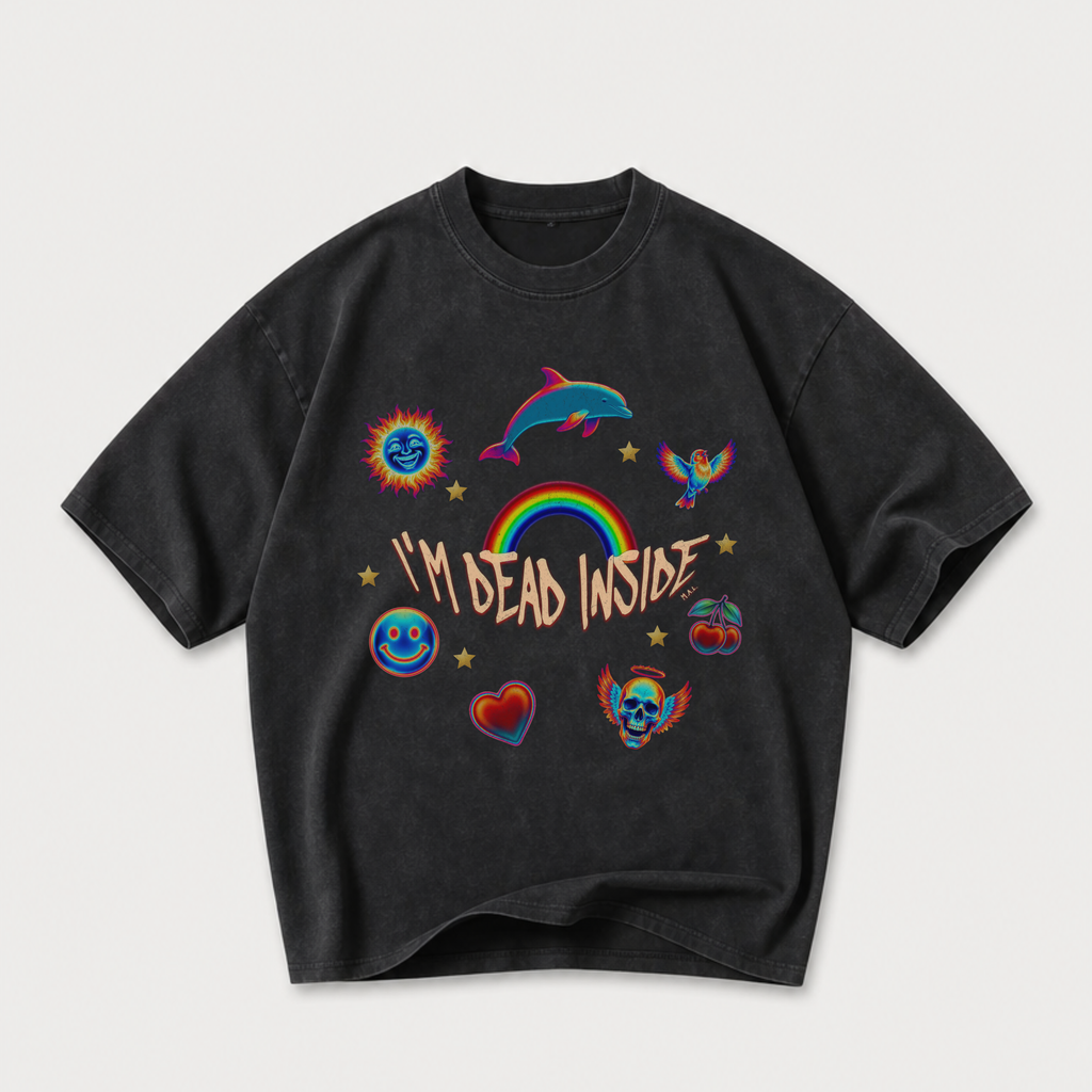 I'm Dead Inside Vintage Washed T-Shirt