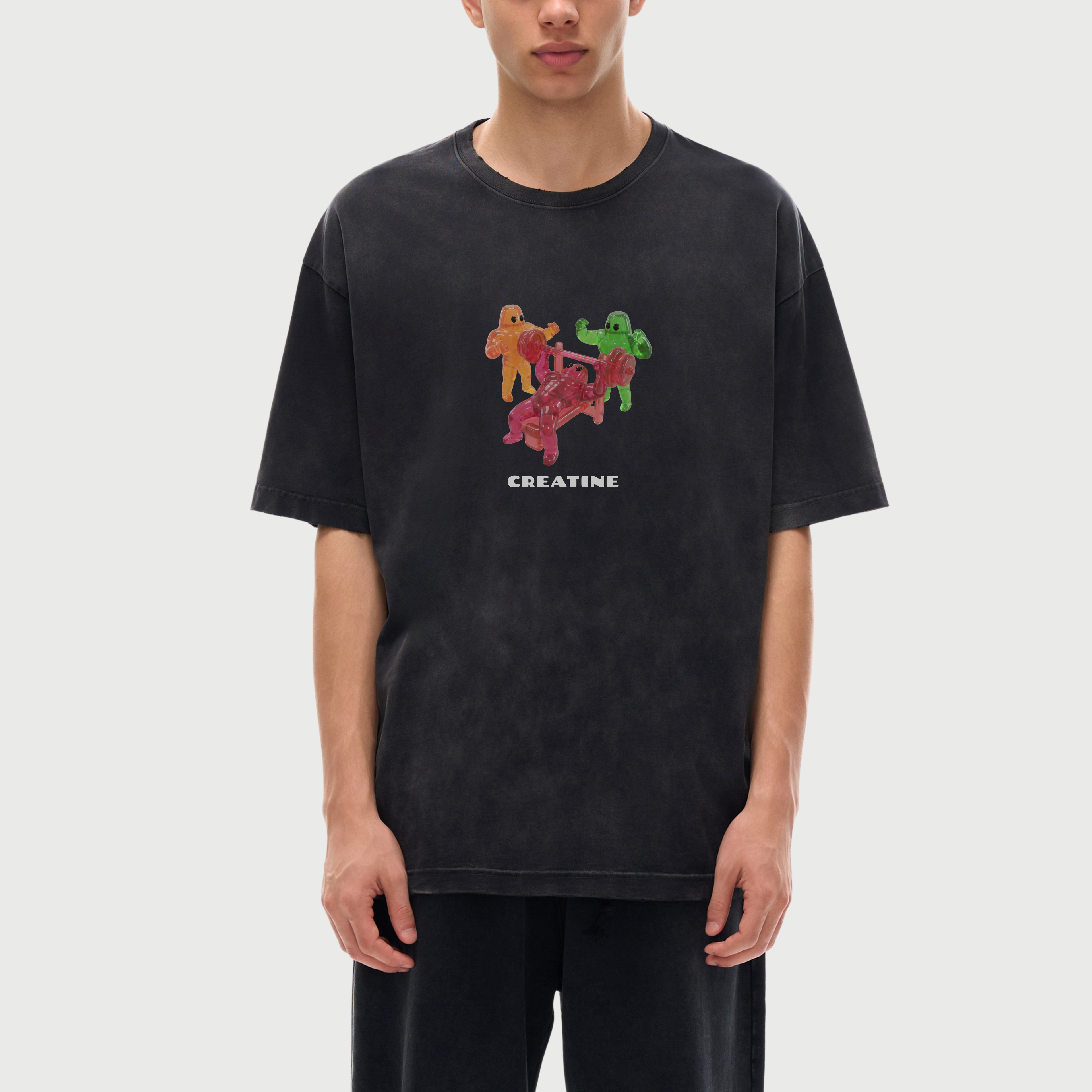 Creatine Gummies Vintage Washed T-Shirt