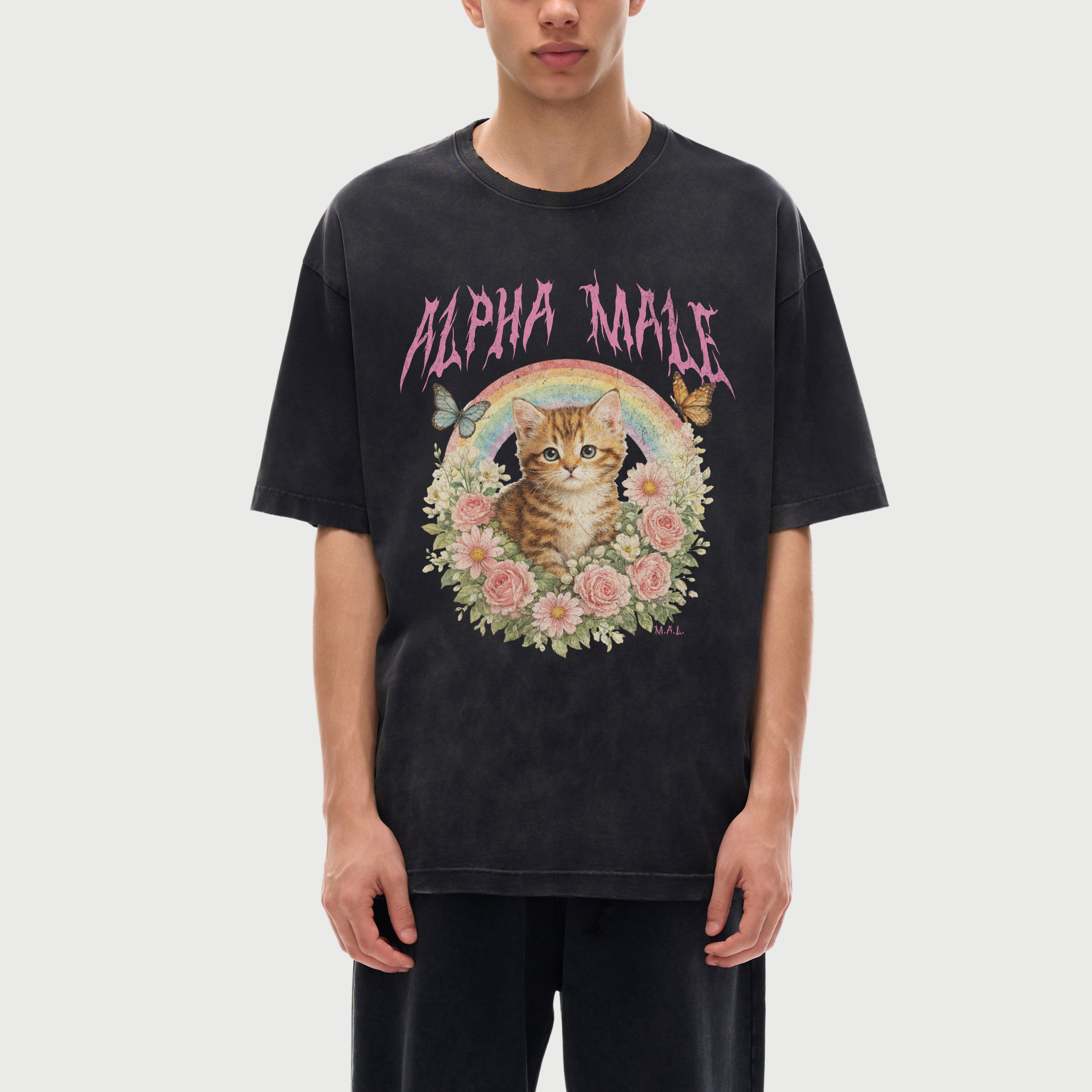 Alpha Male Vintage Washed T-Shirt