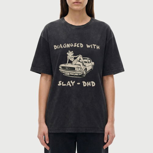 Diagnosed With SLAY-DHD  Vintage Washed T-Shirt