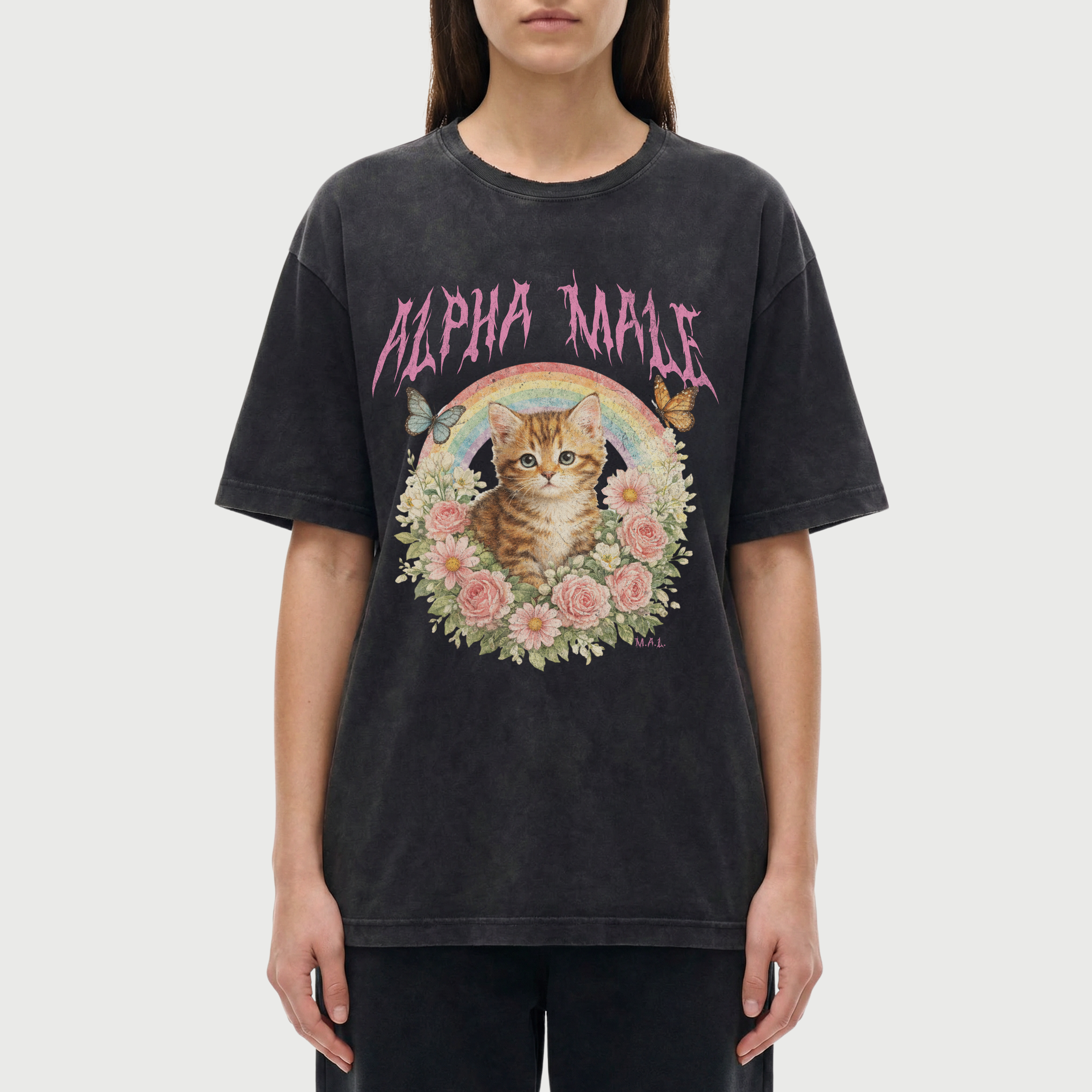 Alpha Male Vintage Washed T-Shirt