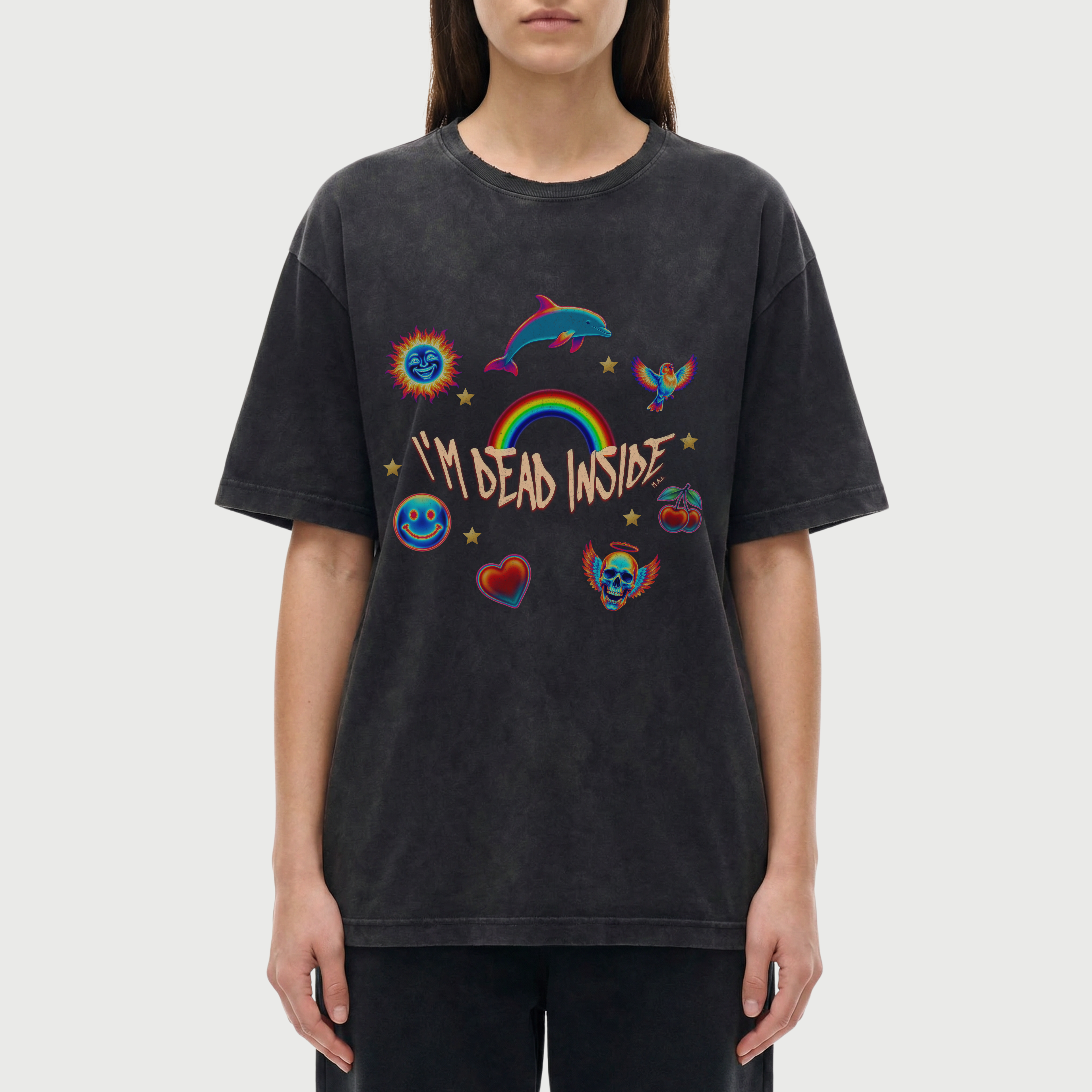 I'm Dead Inside Vintage Washed T-Shirt