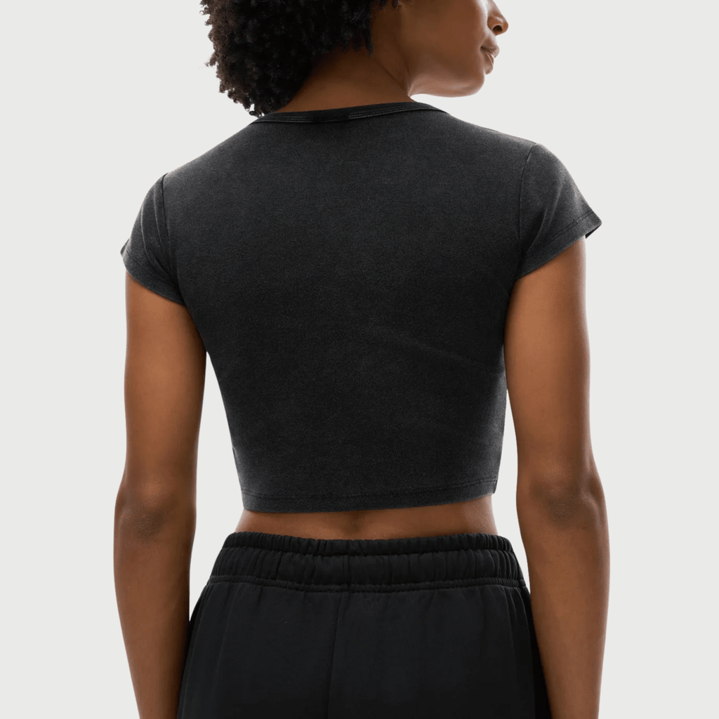 Pickle Slut Washed Crop Top