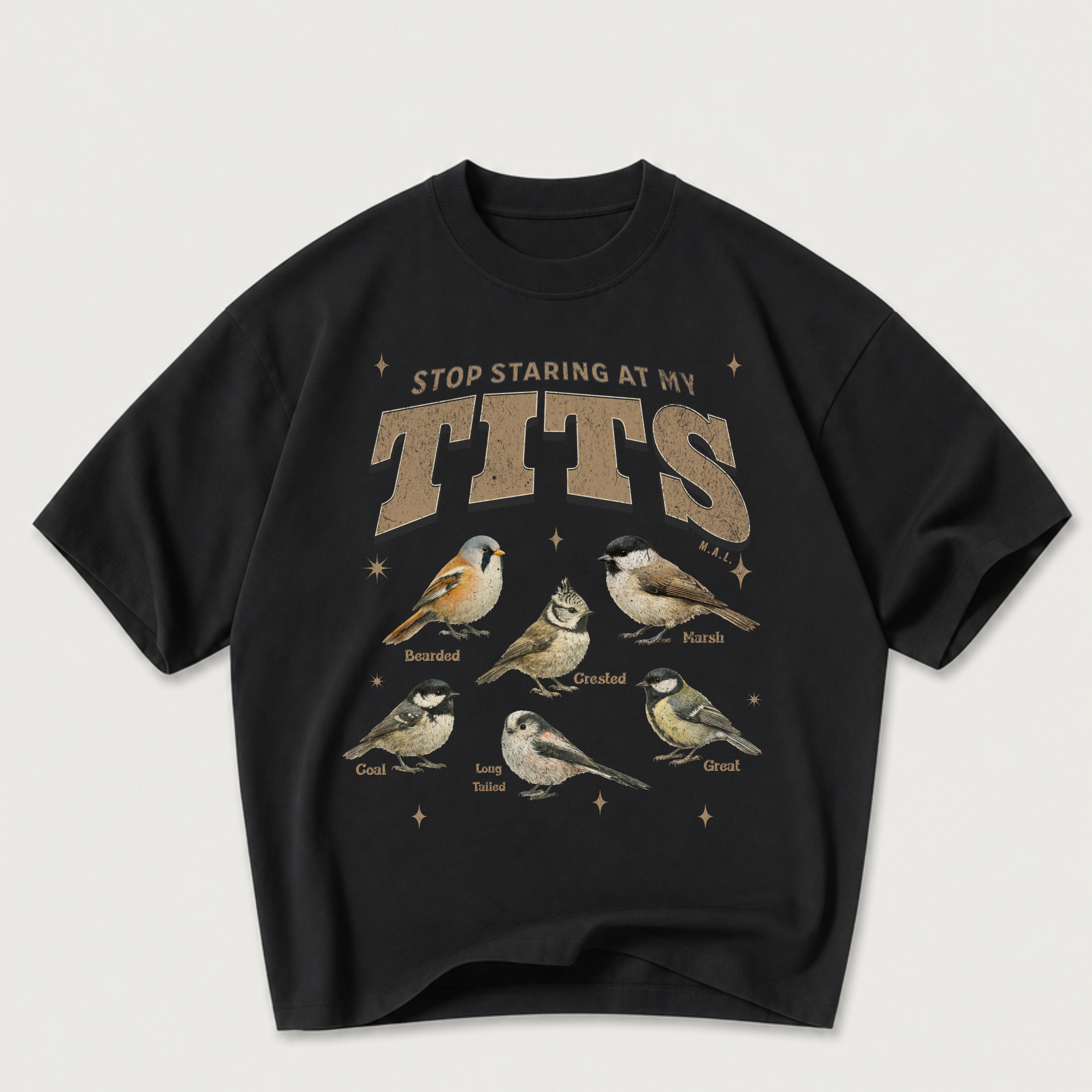 Stop Staring At My Tits Oversized T-Shirt