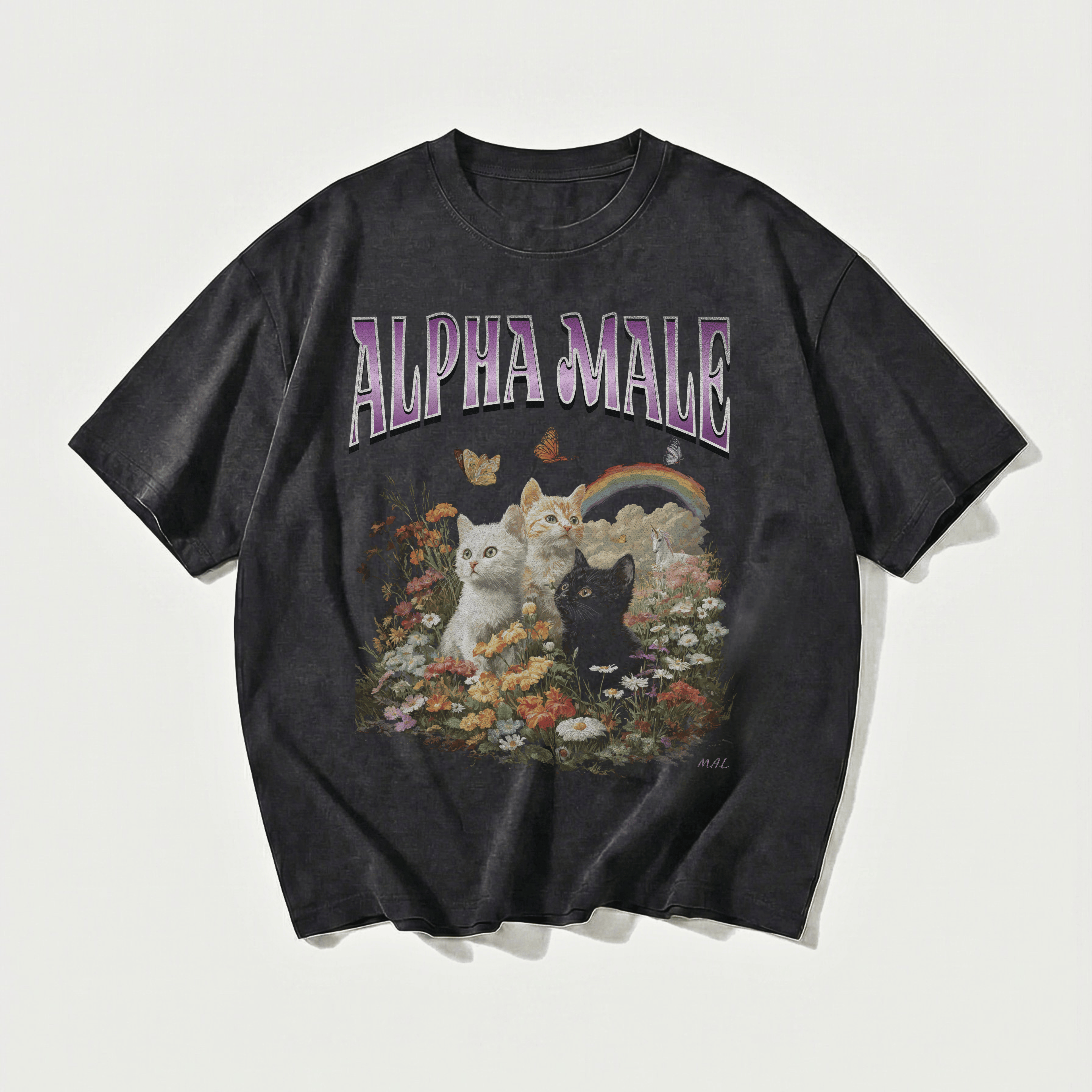 Alpha Male Vintage Washed T-Shirt