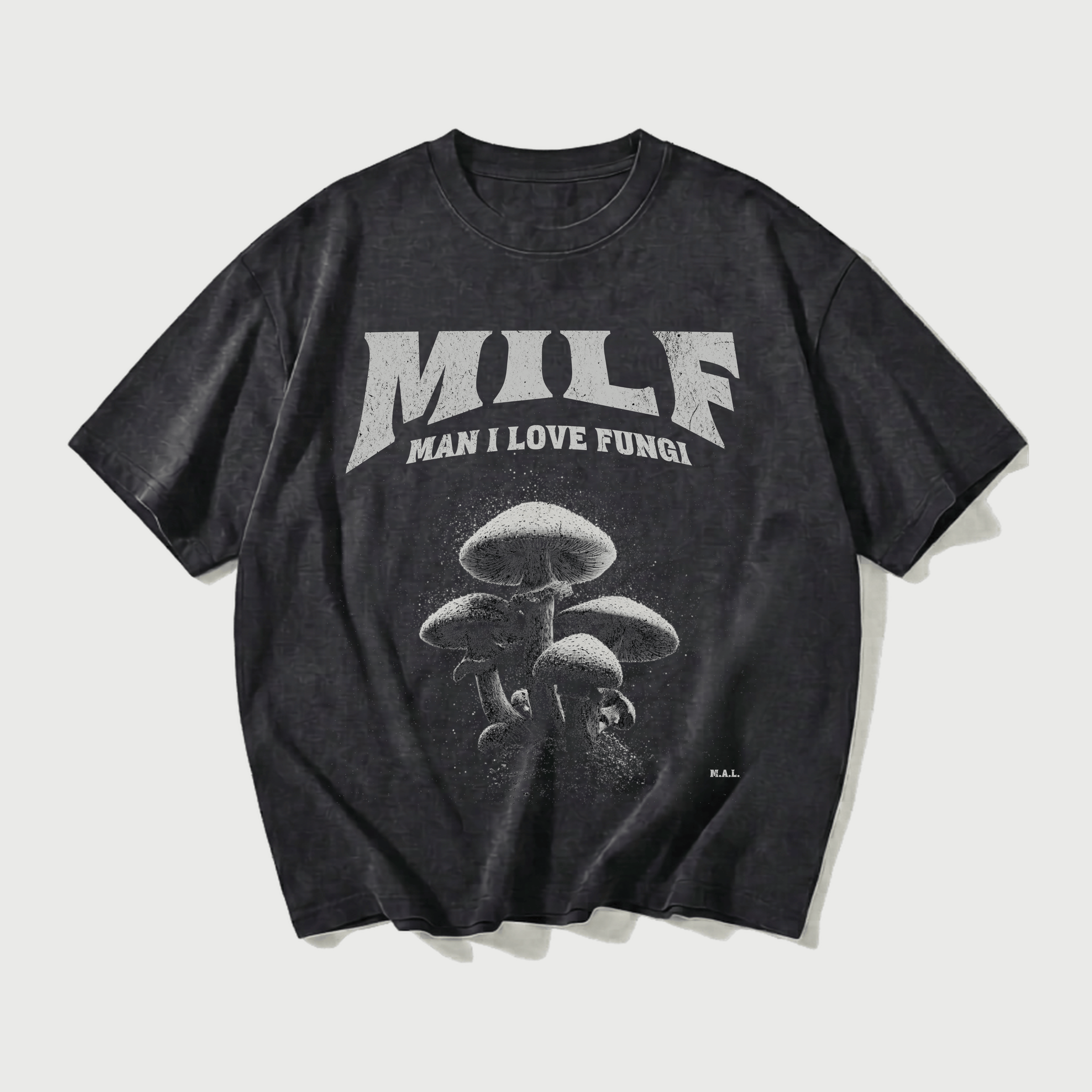 Milf- Man I Love Fungi Vintage Washed T-Shirt
