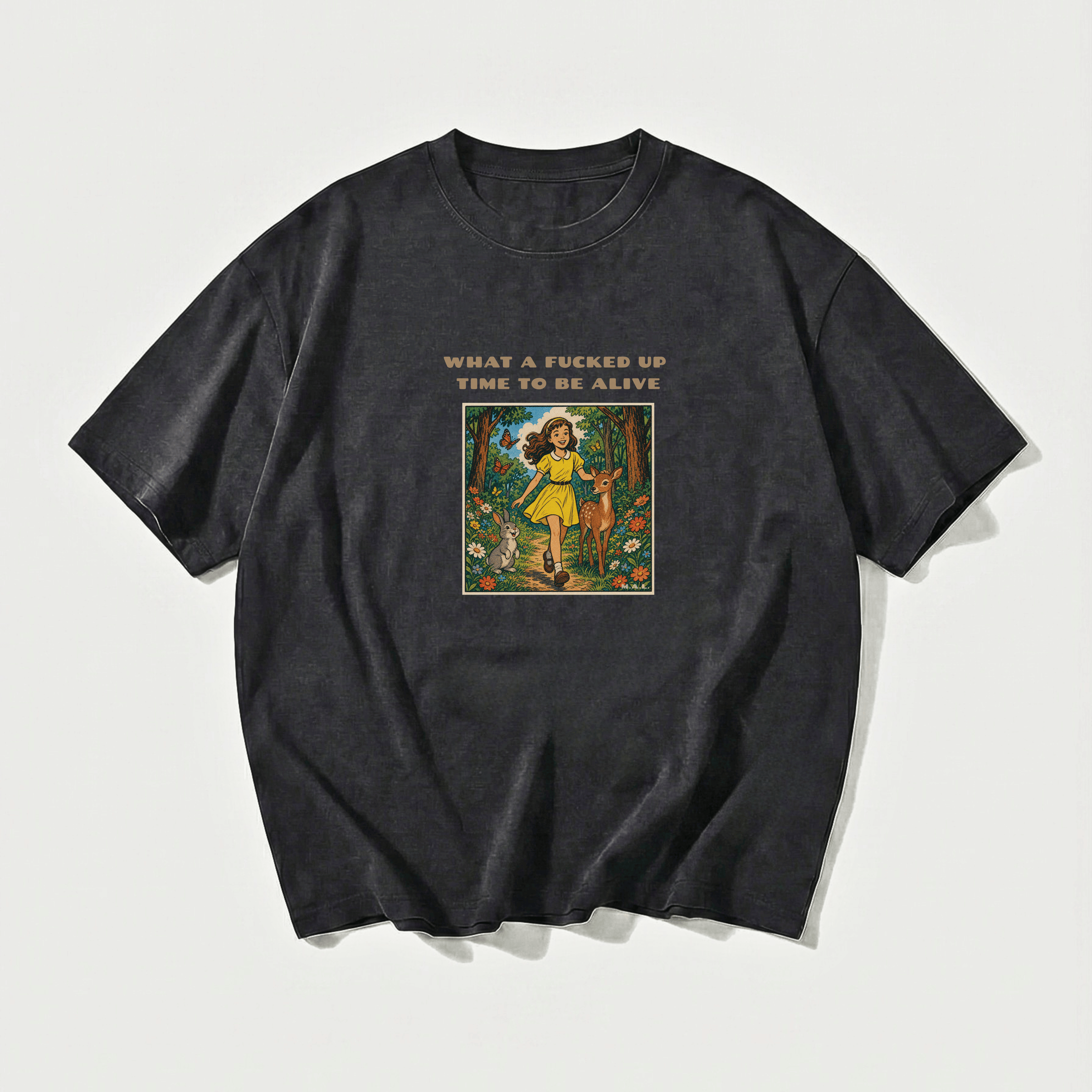 What a F*cked Up Time to Be Alive Vintage Washed T-Shirt