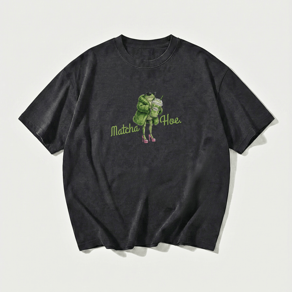 Matcha Hoe Vintage Washed T-Shirt