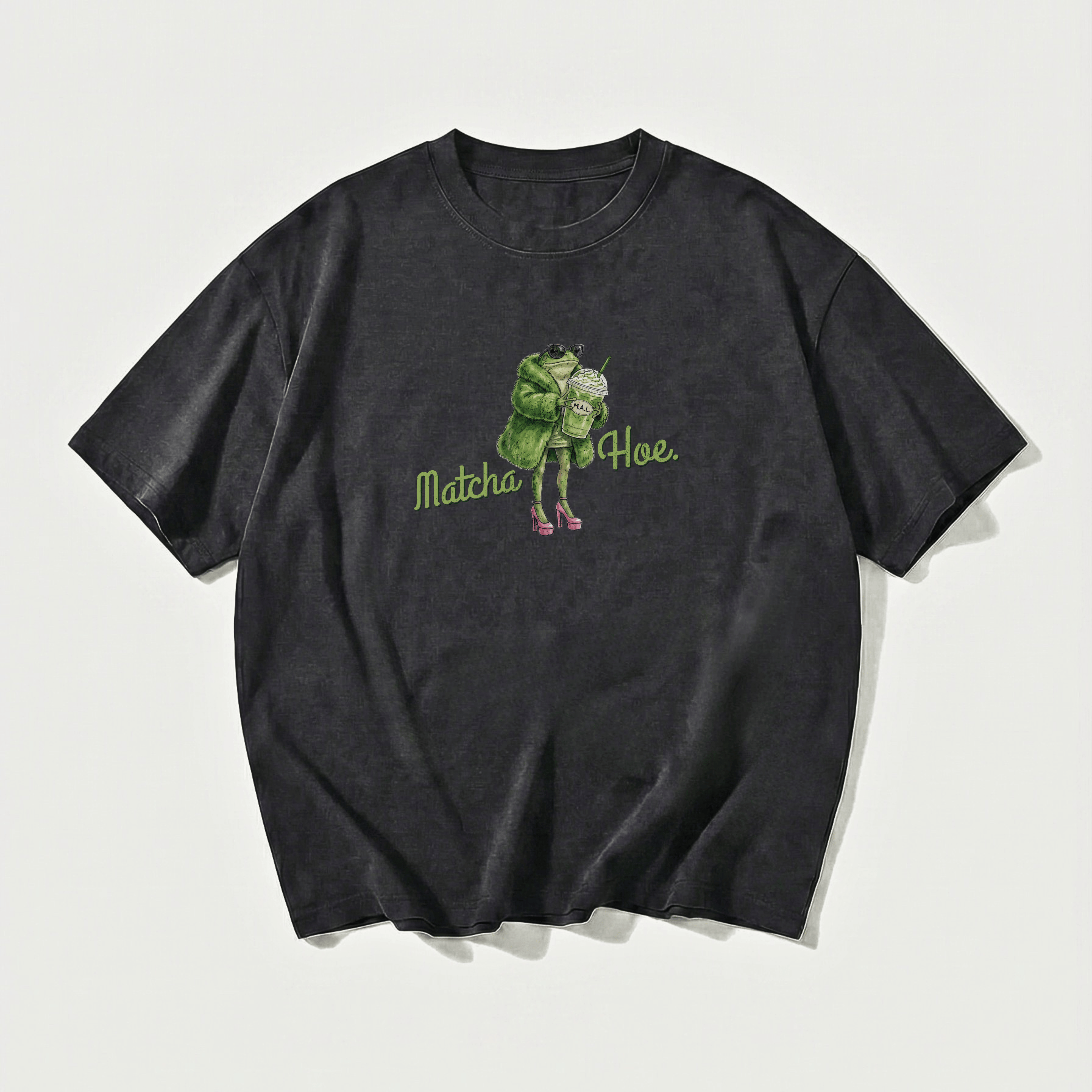 Matcha Hoe Vintage Washed T-Shirt