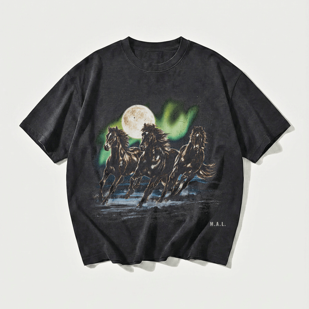 Run of the Night Horse T-Shirt
