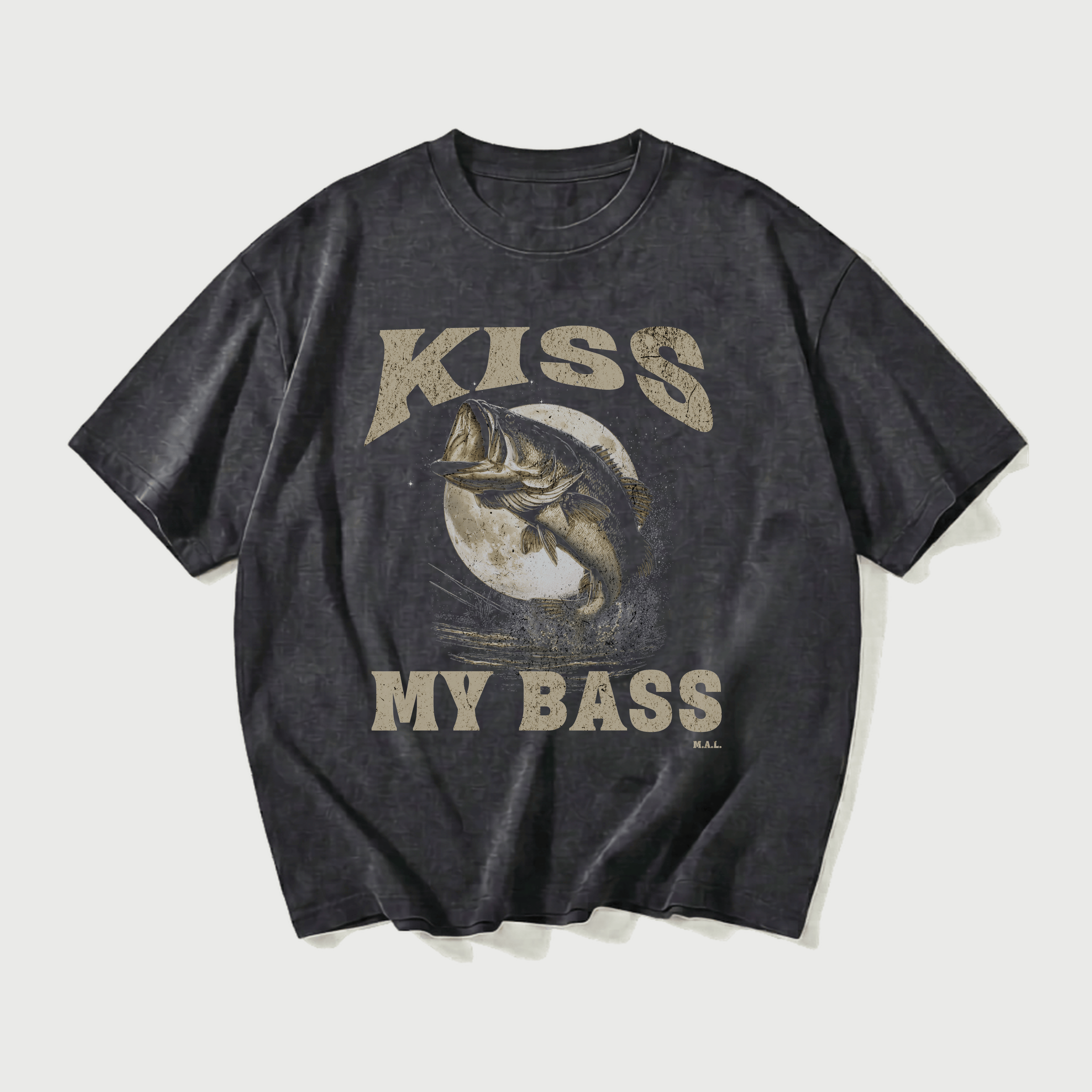 Kiss My Bass Vintage Washed T-Shirt