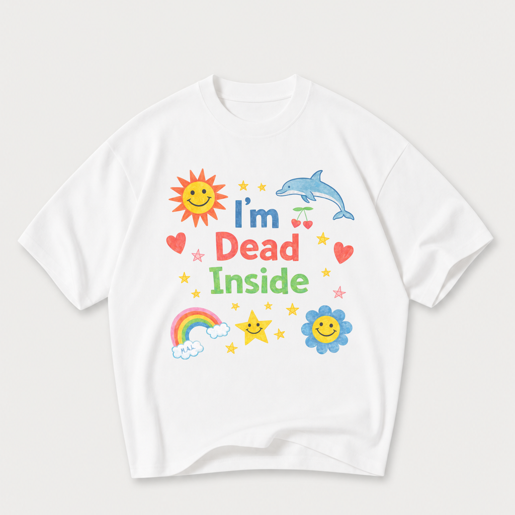 I'm Dead Inside Oversized T-Shirt