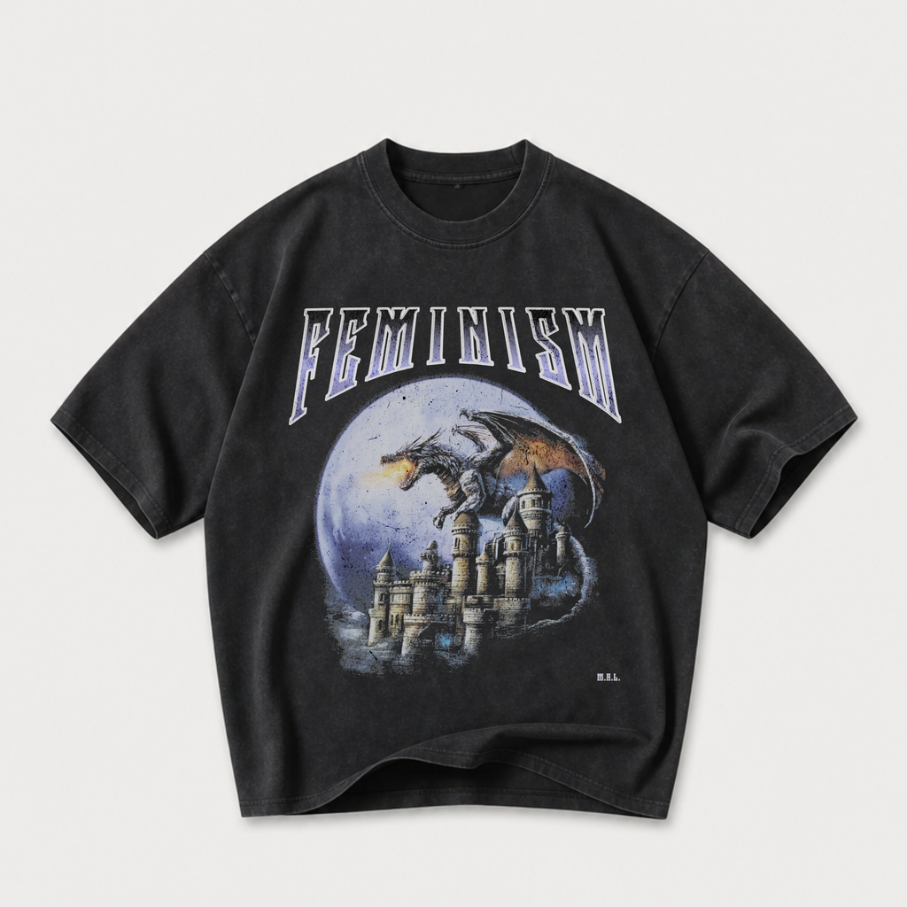 Feminism Vintage Washed T-Shirt