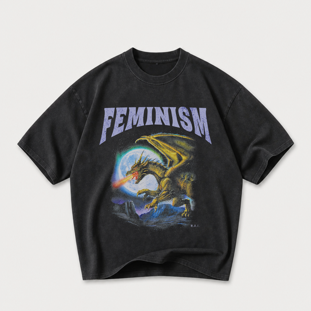 Feminism Vintage Washed T-Shirt